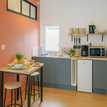 T1 Lumineux Chez Maurice Apartman Angers